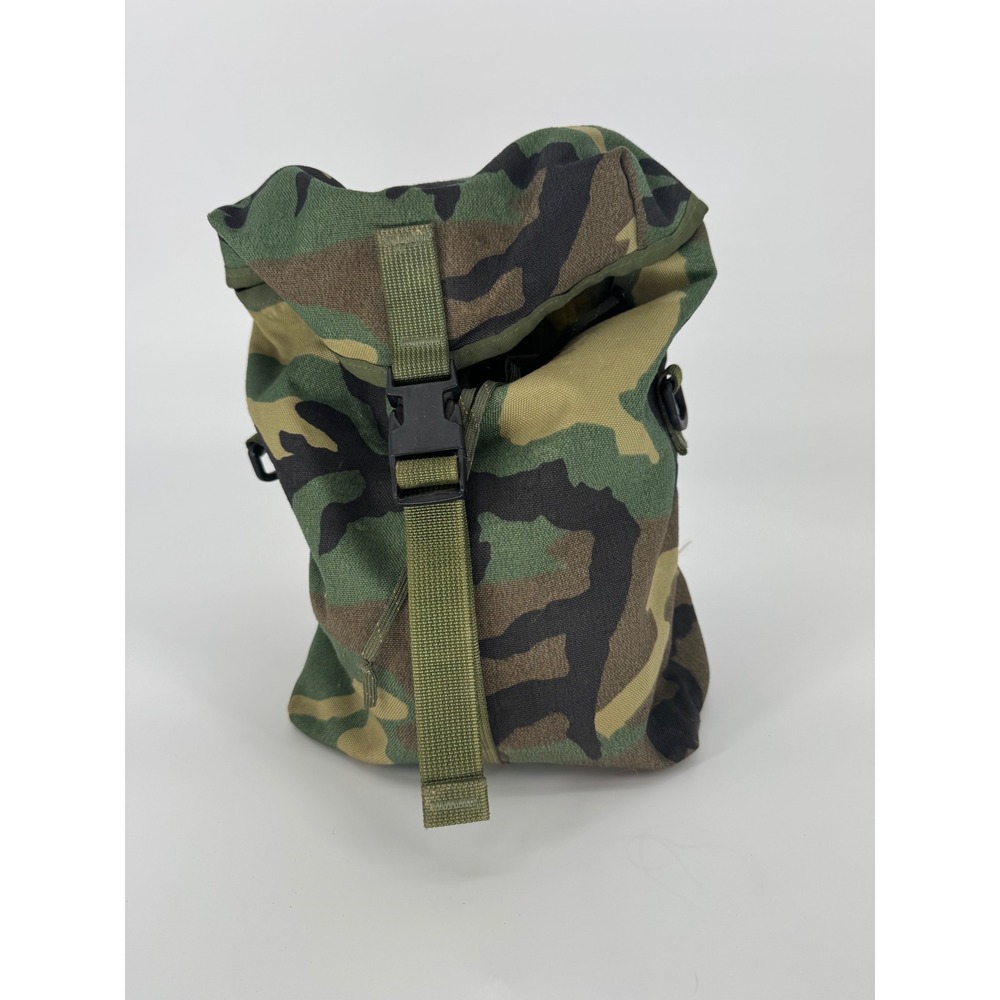 US Military Sustainment Pouch Woodland Camo MOLLE Tactical Utility Bag Nylon